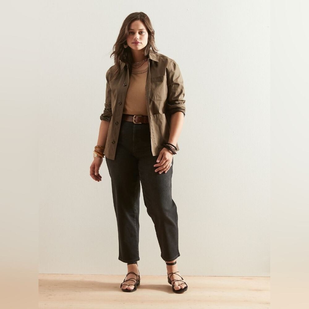 🦒 Banana Republic Curvy Straight Jean 32/14 Tall